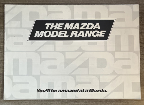 Mazda circa 1986 - circa., range
