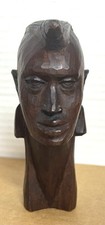 Vtg wooden tribal african - vtg,