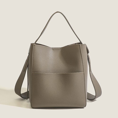 Women leather bucket - pu,