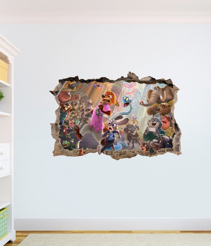 Zootopia zootropolis wall - zootropolis,