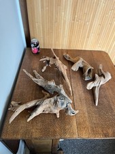 Driftwood  x5 root branch shapes of bogwood for,  vivarium , crafts or Display