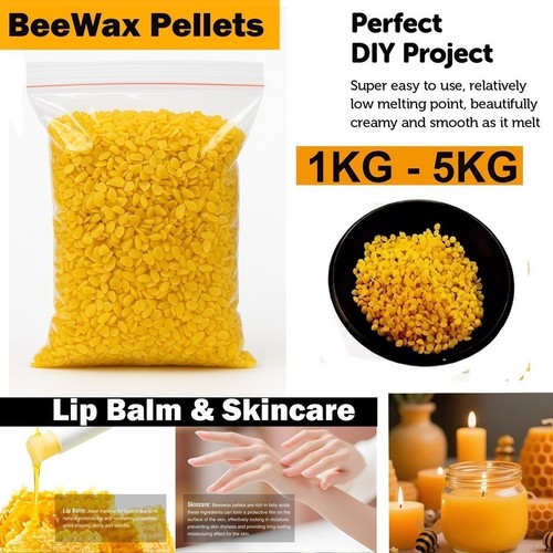 100g 5kg bag - yellow, beeswax