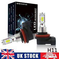 H11 LED Front Fog Light Bulbs Fit Fiat 500L Bravo Panda Punto Sedici 2Pcs
