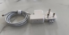 Genuine Apple 30W USB-C Macbook Pro & Air Power Adapter Charger With Cable 