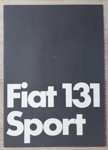 Fiat 131 sport - 131, brochure