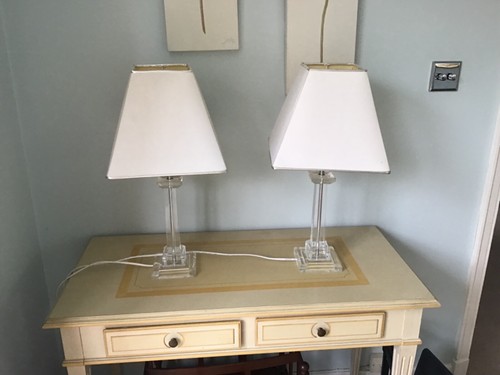 Bedside lamps used - lamps.,