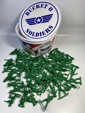 VINTAGE Thinkway Toys Toy Story Bucket O Soldiers Army Men Figures 59 included