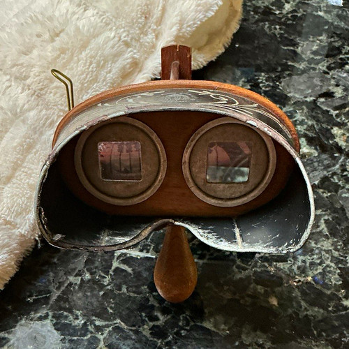 Hudson folding stereoscope - hudson,