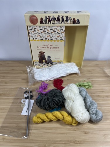 Crochet horses and ponies - and,