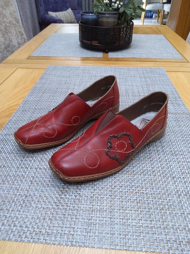 Lovely rieker ladies reddish - rieker,