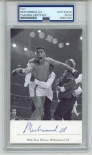 Muhammad Ali ~ Signed