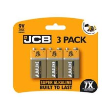3X 9V JCB INDUSTRIAL LONG LIFE