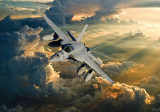 USAF F-18 Hornet canvas  print