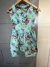 Hell Bunny Light Blue Floral