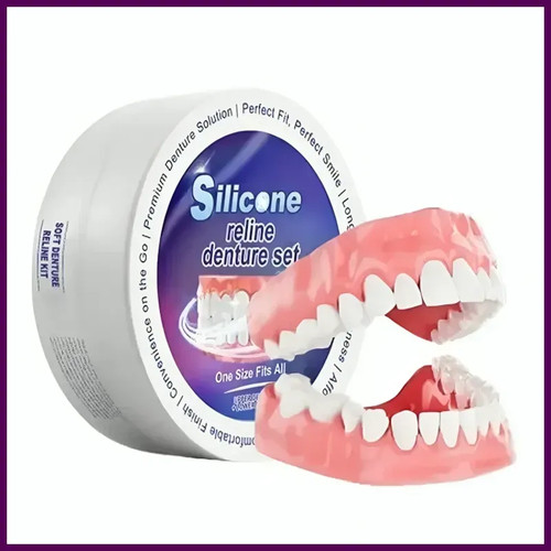 Silicone denture set - silicone,