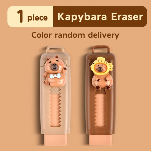 Kawaii capybara retractable - capybara,