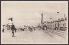 BLACKPOOL: PROMENADE FROM