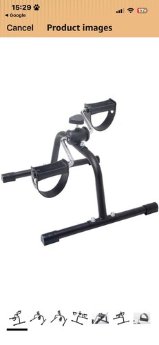 Foldable compact pedal trainer - foldable,