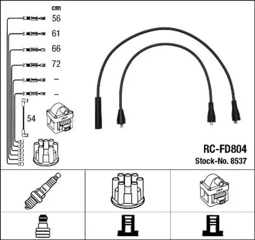 Ignition leads resistive - ignition,
