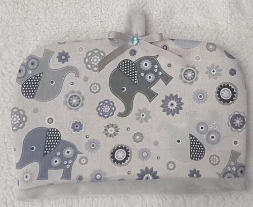 Teapot cover canvas fleece - canvas, &