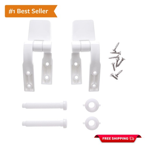 Universal white plastic toilet - universal,