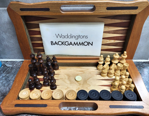 Vintage waddingtons wooden - waddingtons,
