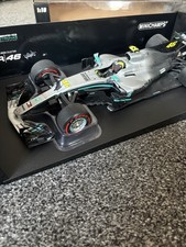 Minichamps Lewis Hamilton/Valentino Rossi Ride Swap Mercedes 1:18 Diecast Model