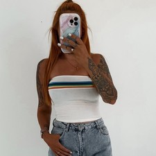 Ladies Pull & Bear White