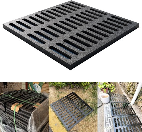Cast iron drain grate - cast, 24