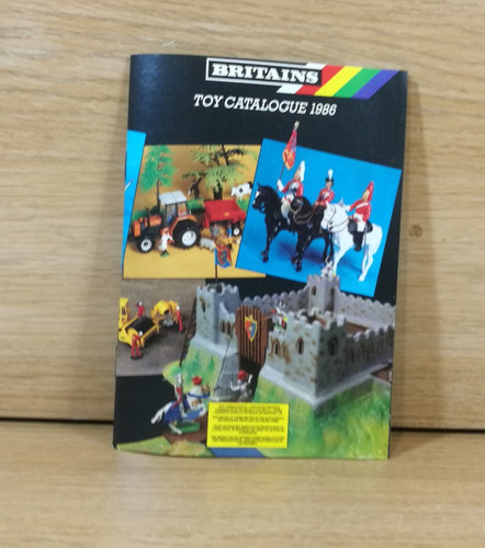 Britains toy catalogue 1986