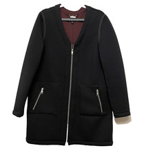 Steve Madden  Women’s M Jacket Coat Zip Up Black