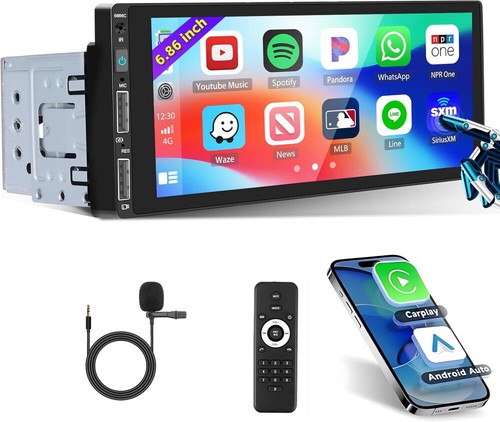Single din apple - 6.86'',
