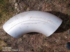 Stainless Steel Elbow Bend Grade 316L Various 129mm od, 154mm od, 204mm od