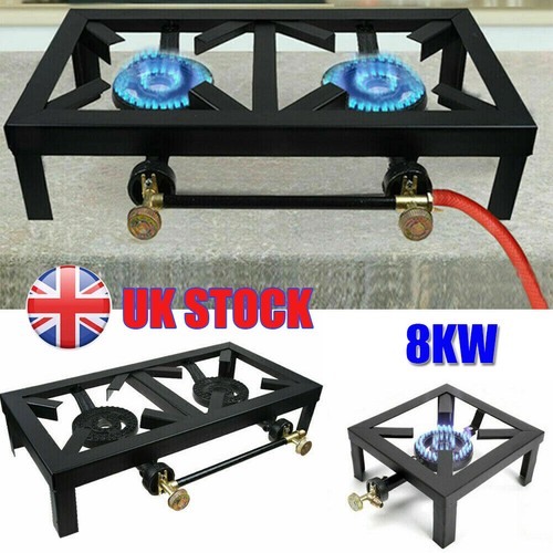 Camping stove double - double, single