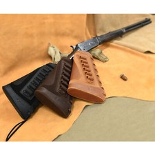 Leather Gun Rifle Cheek Rest