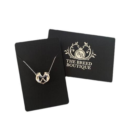 Greyhound heart necklace - heart,