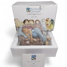 Bottman Design Resin Figurine Titled Waiting For Her Nails To Dry By Erika Oller