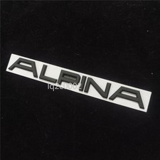 1x Black Matte Big ALPINA