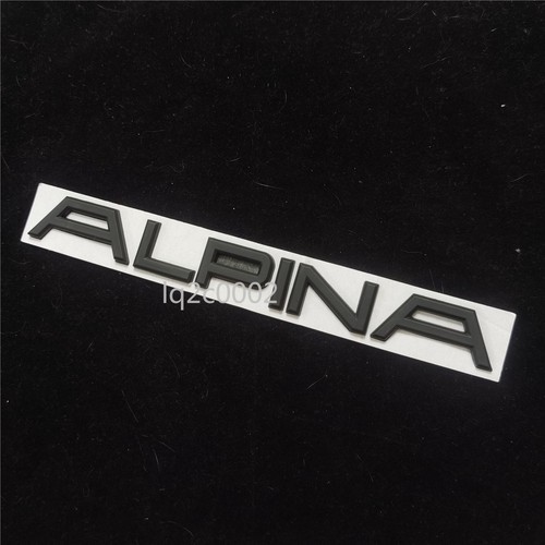 Black matte big alpina - 1x,