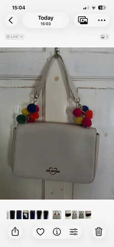 Love moschino beige faux - love,