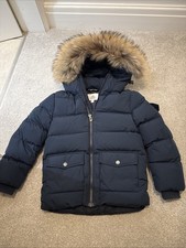 Pyrenex Boys Fur Hooded Coat