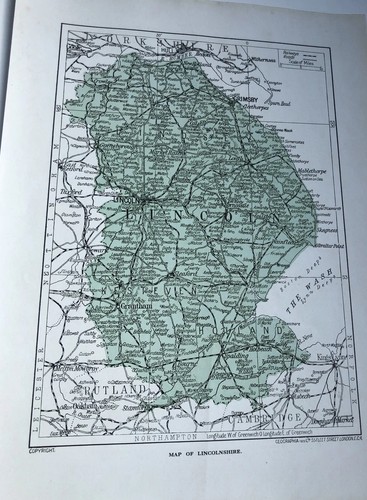 1923 map lincolnshire - 1923:,