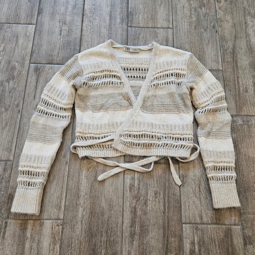 Zara wrap cardigan size - wrap,