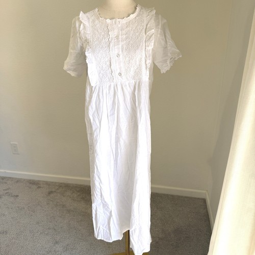 Vintage white 100 cotton lace - vintage, 100%