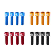 Headset Stem Screws Spare Tool 4Pcs/set M5 Bolts MTB Road Mountain Bike Parts