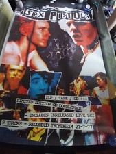 THE SEX PISTOLS - KISS THIS - ORIGINAL EXTRA LARGE VINTAGE POSTER 40 X 60 INCH