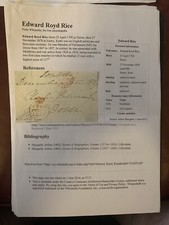 GB PRE 1840 POSTAL HISTORY
