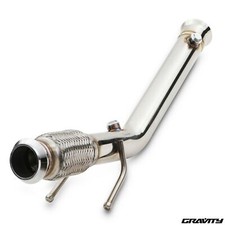2.25" STAINLESS EXHAUST DECAT
