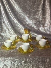 RARE 6 x GUZZINI ESPRESSO CUPS