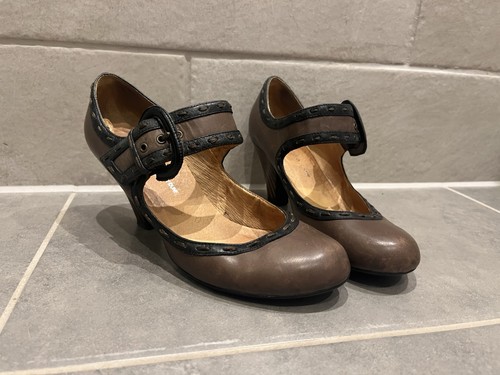 Dune leather mary - jane, heels